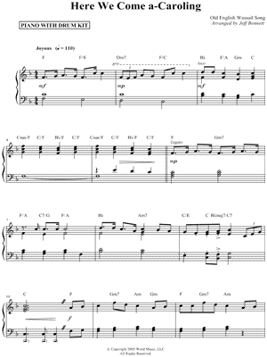 Here We Come A-Caroling