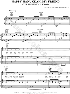 Happy Hanukkah, My Friend