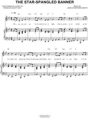 The Star Spangled Banner