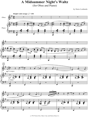 A Midsummer Night's Waltz