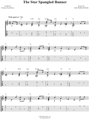 The Star Spangled Banner