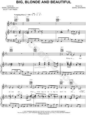 Big, Blonde and Beautiful