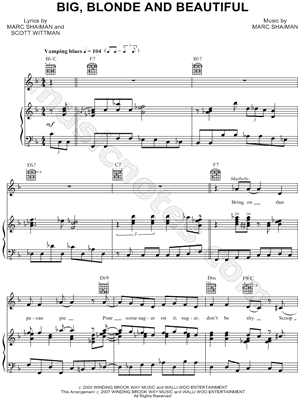 Big, Blonde and Beautiful