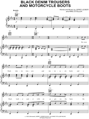 Black Denim Trousers and Motorcycle Boots