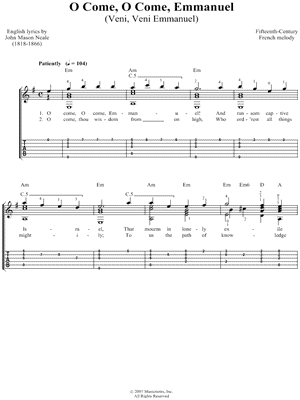 O Come, O Come, Emmanuel