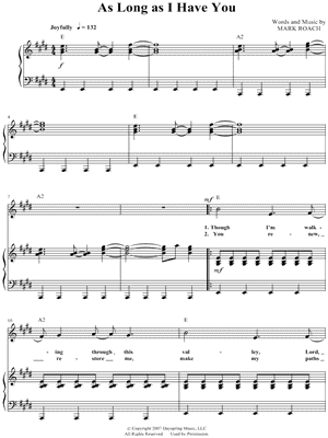 As Long As I Have You