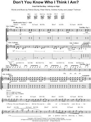 Don't You Know Who I Think I Am?