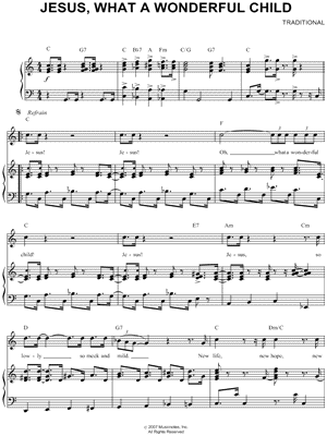 Jesus, What a Wonderful Child