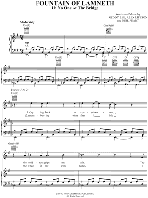 The Fountain of Lamneth II - No One At the Bridge