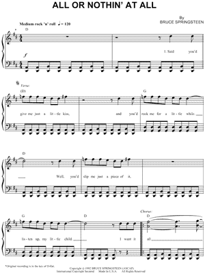 ALL OR NOTHIN' AT ALL