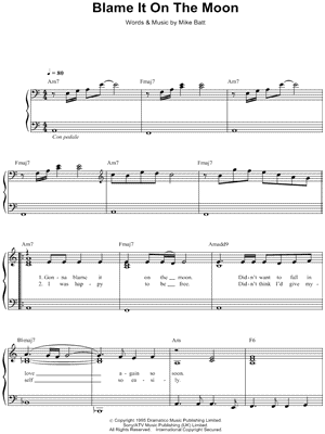 Blame It On The Moon