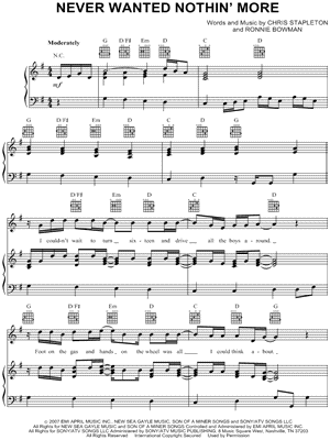 Never Wanted Nothin' More