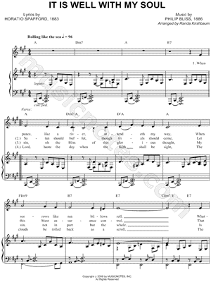 It Is Well with My Soul