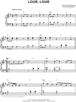 Louie, Louie
