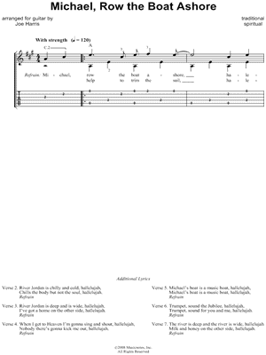 Michael, Row the Boat Ashore