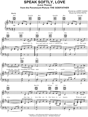 Speak Softly, Love (Love Theme)