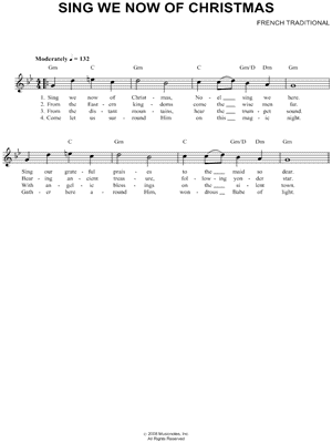 Sing We Now of Christmas