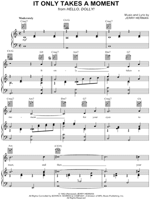 It Only Takes a Moment