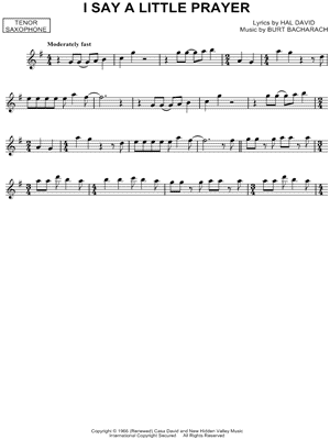 I Say a Little Prayer