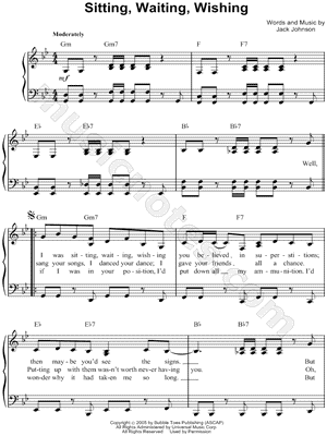 Sitting, Waiting, Wishing