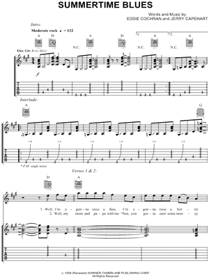 Summertime Blues