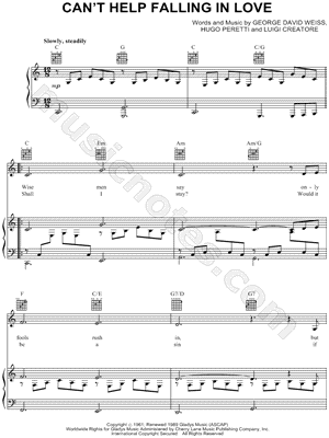 Can't Help Falling In Love