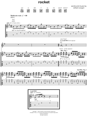 Rocket by The Smashing Pumpkins - Sheet Music