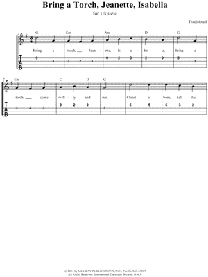 Bring a Torch, Jeanette, Isabella