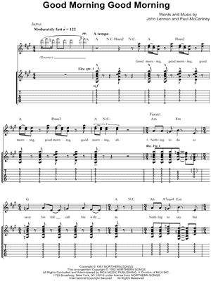 Good Morning Good Morning