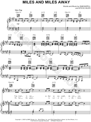 Miles and Miles Away