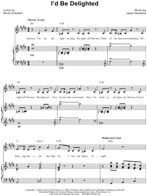 I'd Be Delighted