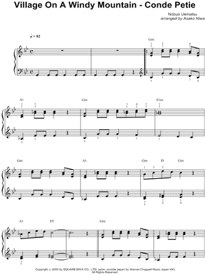 Village on a Windy Mountain - Conde Petie