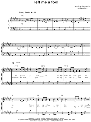 Left Me a Fool