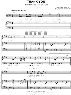 Thank You (Falettinme Be Mice Elf Agin)