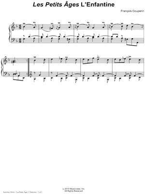 Les petits âges: L'enfantine