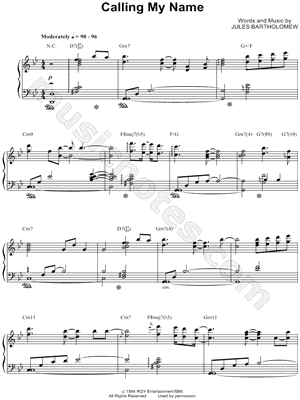 Calling My Name