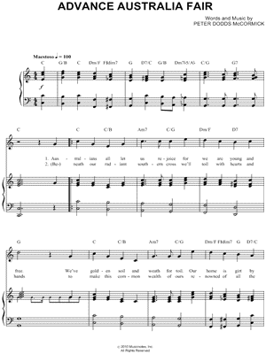 Advance Australia Fair