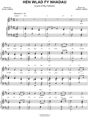 Hen Wlad Fy Nhadau