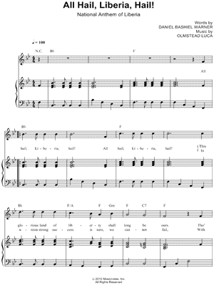 All Hail, Liberia, Hail!