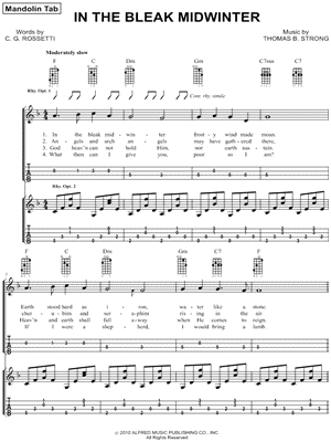 In the Bleak Midwinter