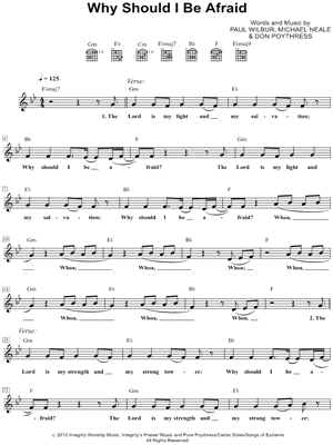 Why Should I Be Afraid