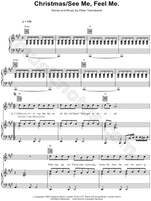 Christmas / See Me, Feel Me