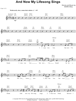 And Now My Lifesong Sings