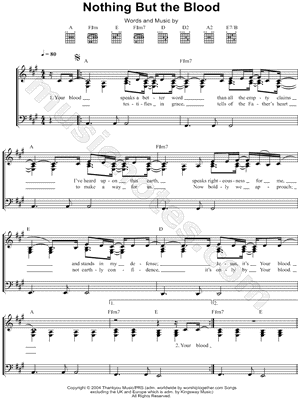 Nothing But the Blood