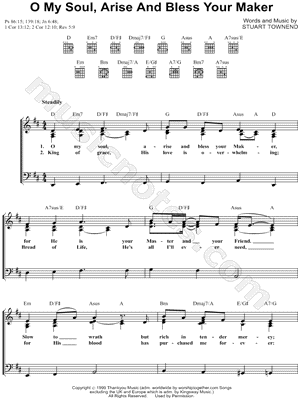 O My Soul, Arise and Bless Your Maker