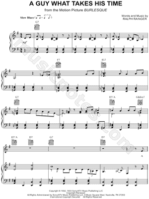 A Guy What Takes His Time