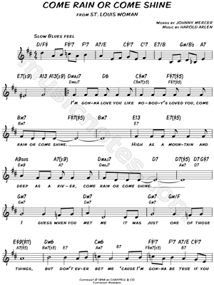 Come Rain or Come Shine