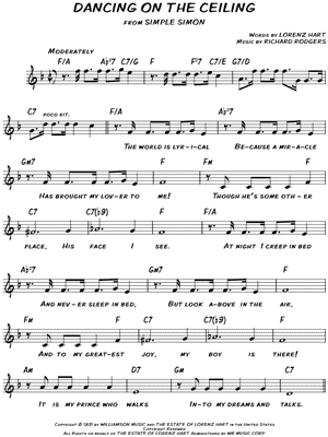 Dancing on the Ceiling