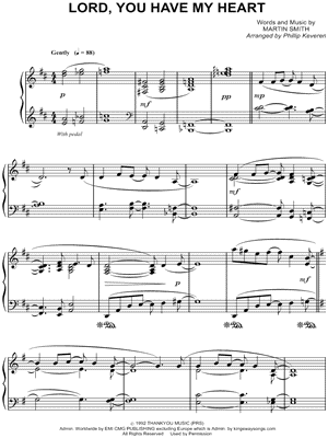 Lord, You Have My Heart