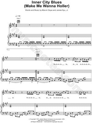 Inner City Blues (Make Me Wanna Holler)